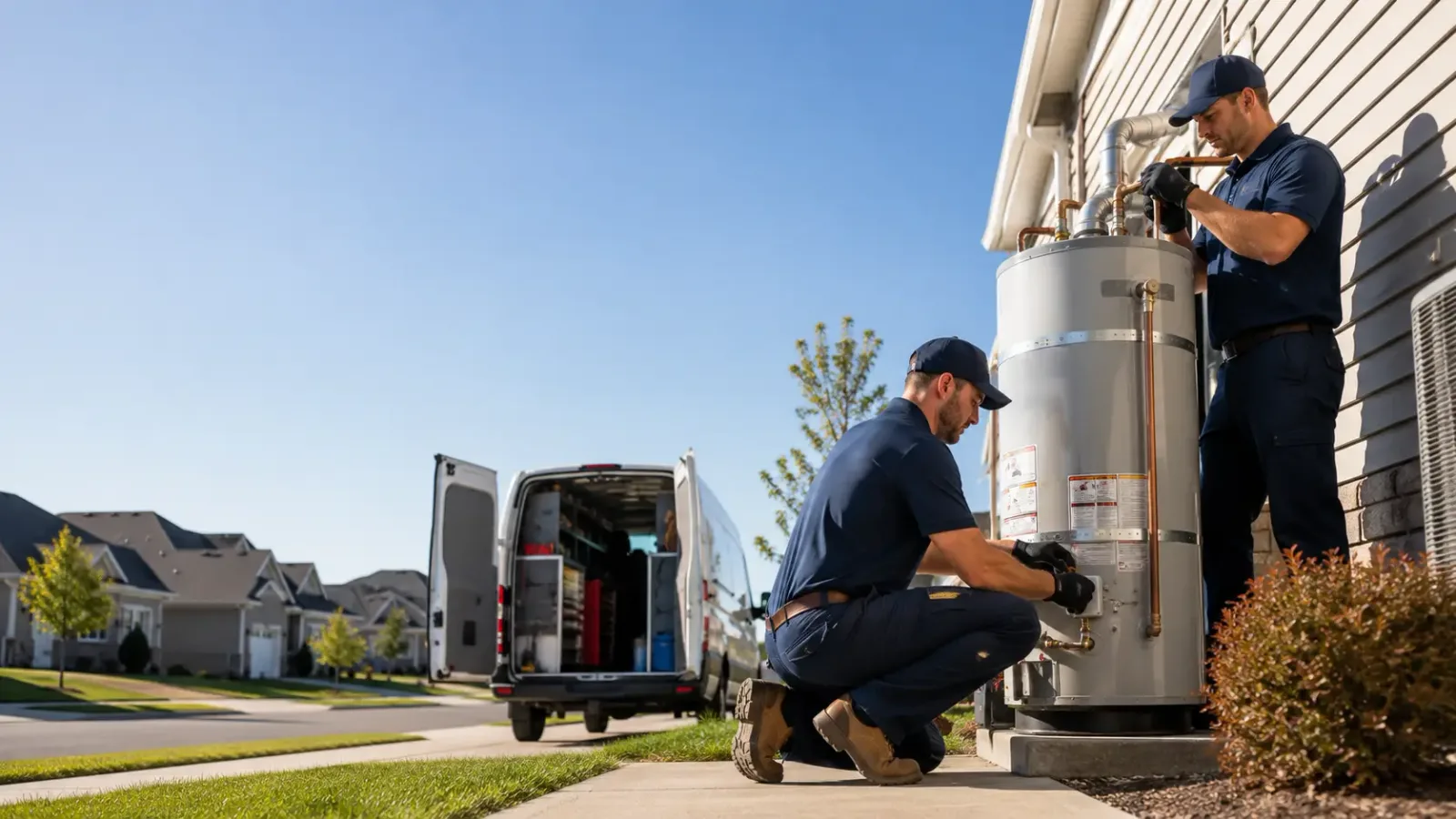 Water Heater Installation in Leivasy, WV